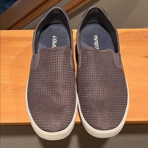 OluKai Lae’ahi Men's Mesh Slip-Ons color-pavement